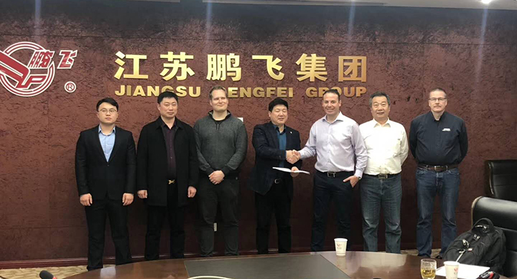  Pengfei Group signed order with Valmet for two wet pulp caustic rotary kilns.